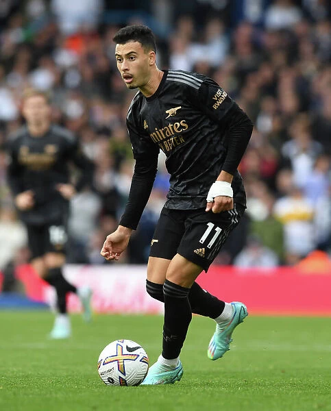 Gabriel Martinelli in Action: Arsenal's Star Forward Shines Against Leeds United, Premier League 2022-23