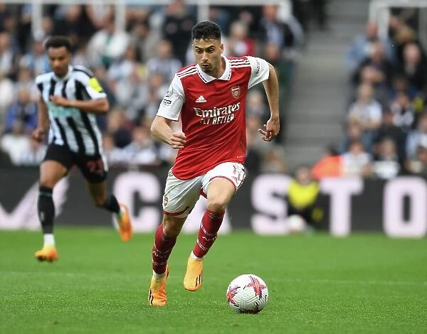 Gabriel Martinelli in Action: Newcastle United vs. Arsenal FC, Premier League 2022-23