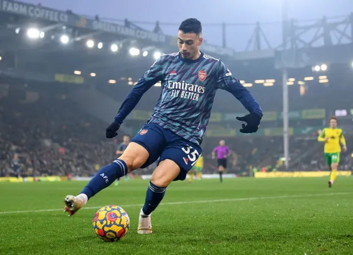 Framed Print : Gabriel Martinelli in Action: Norwich City vs Arsenal, Premier League 2021-22 Framed Print : Gabriel Martinelli in Action: Norwich City vs Arsenal, Premier League 2021-22
