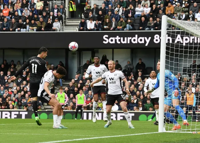 Framed Print : Gabriel Martinelli Scores Arsenal's Second Goal: Fulham vs. Arsenal, Premier League 2022-23 Framed Print : Gabriel Martinelli Scores Arsenal's Second Goal: Fulham vs. Arsenal, Premier League 2022-23