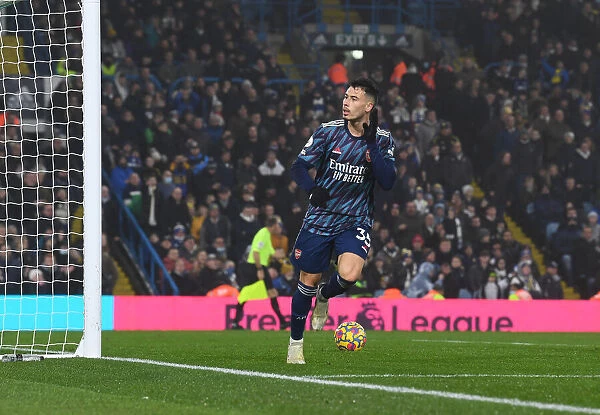 Gabriel Martinelli Scores First Arsenal Goal: Leeds United vs. Arsenal, Premier League 2021-22