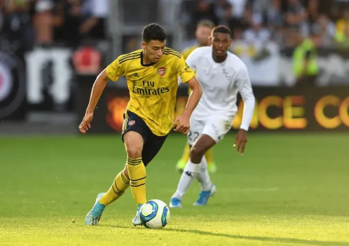 Framed Print : Gabriel Martinelli Shines: Arsenal's Pre-Season Victory Over Angers Framed Print : Gabriel Martinelli Shines: Arsenal's Pre-Season Victory Over Angers