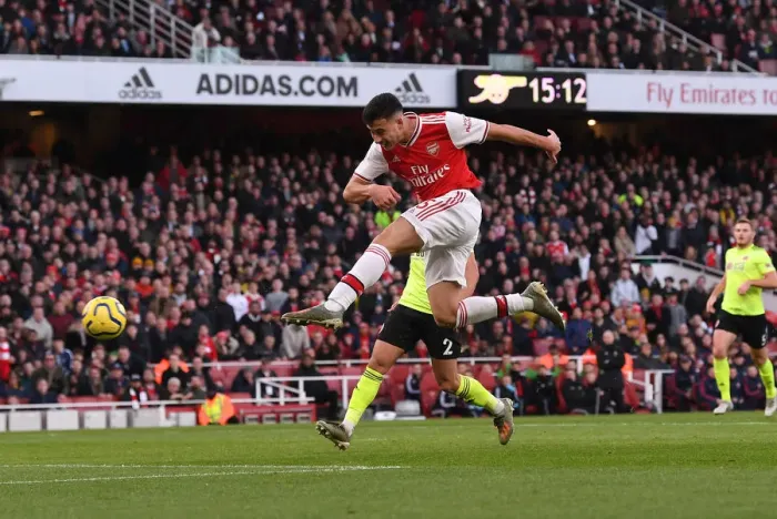 Framed Print : Gabriel Martinelli's Brilliant Performance: Arsenal Crushes Sheffield United
