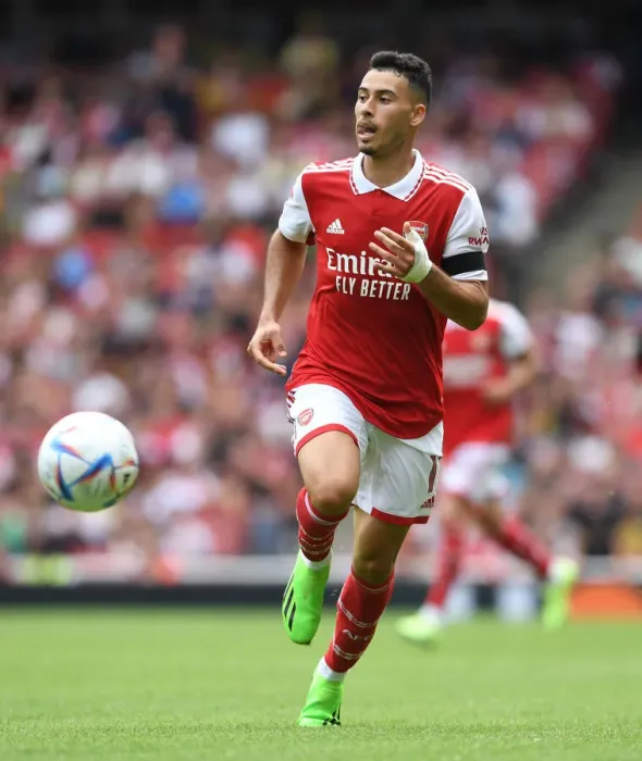 Framed Print : Gabriel Martinelli's Star Performance: Arsenal's Emirates Cup Victory over Sevilla, 2022