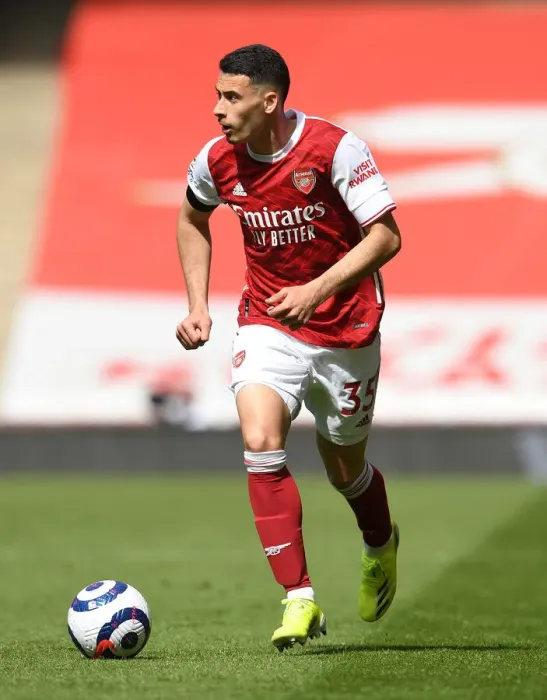 Framed Print : Gabriel Martinelli's Star Performance: Arsenal's Impressive Win Against Fulham in Empty Emirates (April 2021)