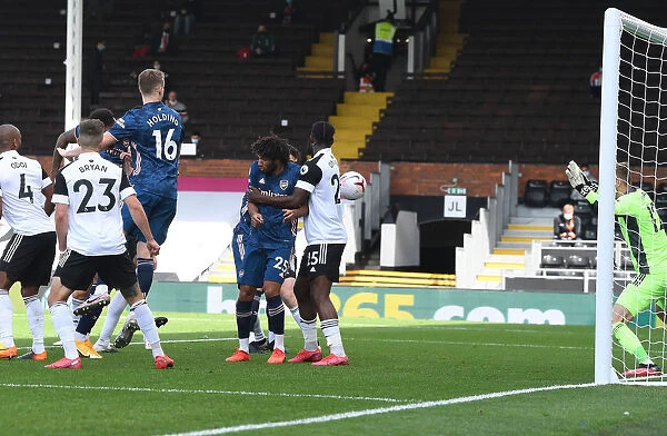 Gabriel Scores Arsenal's Second Goal: Fulham vs Arsenal, Premier League 2020-21