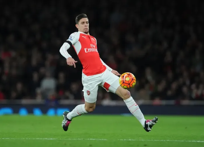 Framed Print : Gabriel vs Bournemouth: Arsenal's Defender in Action during the 2015-16 Premier League Clash Framed Print : Gabriel vs Bournemouth: Arsenal's Defender in Action during the 2015-16 Premier League Clash