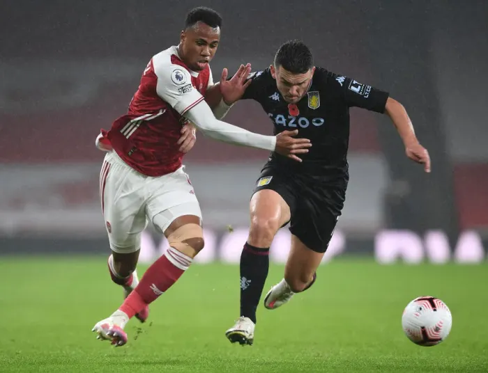 Framed Print : Gabriel vs McGinn: A Battle in Empty Emirates - Arsenal vs Aston Villa, Premier League 2020-21 Framed Print : Gabriel vs McGinn: A Battle in Empty Emirates - Arsenal vs Aston Villa, Premier League 2020-21