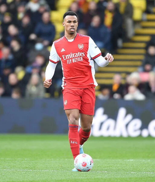 Gabriel's Brilliant Performance: Arsenal's Defender Stands Out in Premier League Battle Against Watford, 2021-22