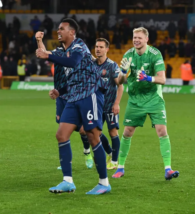Framed Print : Gabriel's Celebration: Arsenal Secures Victory Over Wolverhampton Wanderers in Premier League Framed Print : Gabriel's Celebration: Arsenal Secures Victory Over Wolverhampton Wanderers in Premier League
