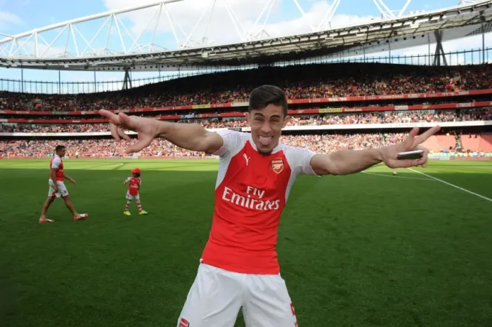 Framed Print : Gabriel's Emotional Outburst: Arsenal's Nail-Biting Victory over Aston Villa, Premier League 2015-16 Framed Print : Gabriel's Emotional Outburst: Arsenal's Nail-Biting Victory over Aston Villa, Premier League 2015-16