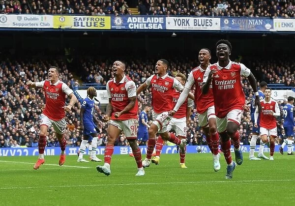 Gabriel's Last-Minute Stunner: Arsenal Snatch Dramatic Victory Over Chelsea (2022-23)