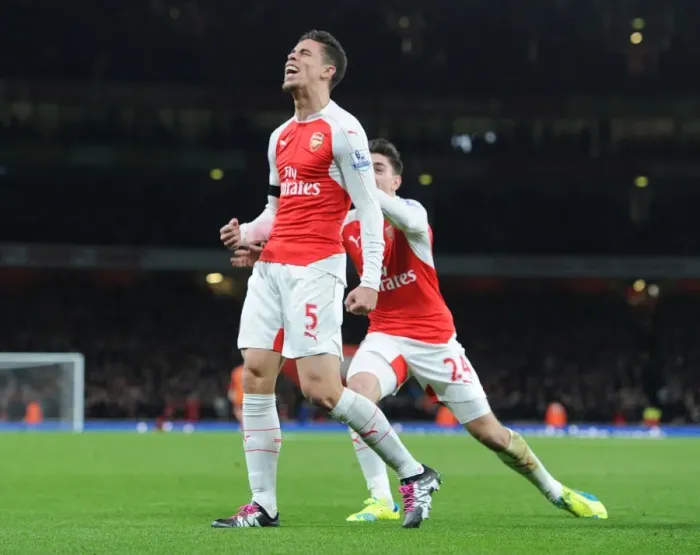 Framed Print : Gabriel's Thrilling Goal: Arsenal vs. Bournemouth (2015-16) Framed Print : Gabriel's Thrilling Goal: Arsenal vs. Bournemouth (2015-16)