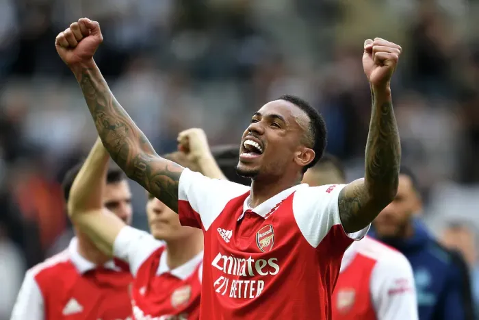 Framed Print : Gabriel's Triumph: Arsenal Secures Premier League Victory over Newcastle United Framed Print : Gabriel's Triumph: Arsenal Secures Premier League Victory over Newcastle United