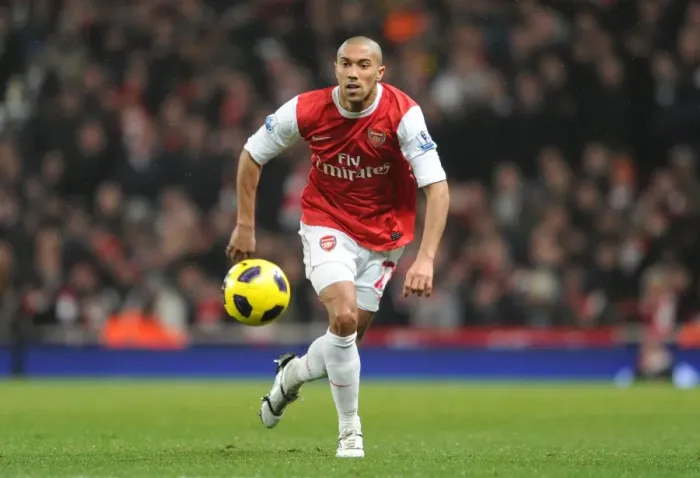 Framed Print : Gael Clichy (Arsenal). Arsenal 0: 0 Manchester City. Barclays Premier League Framed Print : Gael Clichy (Arsenal). Arsenal 0: 0 Manchester City. Barclays Premier League