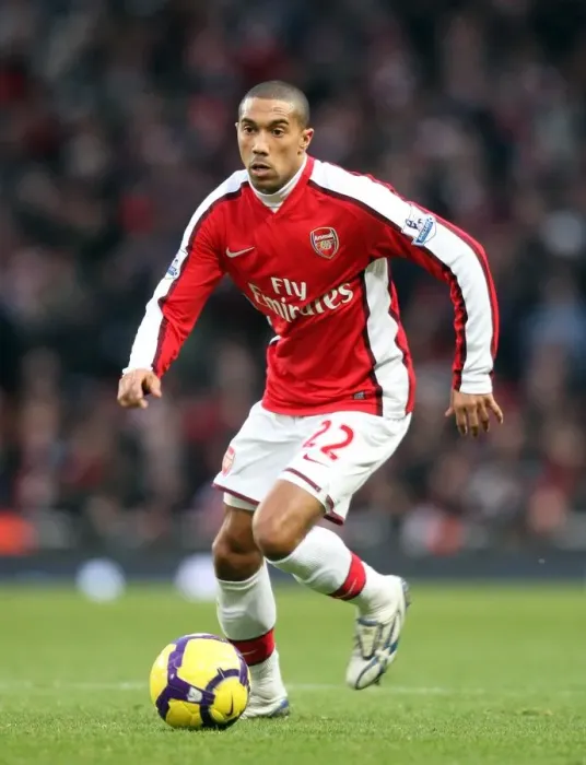 Framed Print : Gael Clichy (Arsenal). Arsenal 1: 3 Manchester United. Barclays Premier League Framed Print : Gael Clichy (Arsenal). Arsenal 1: 3 Manchester United. Barclays Premier League