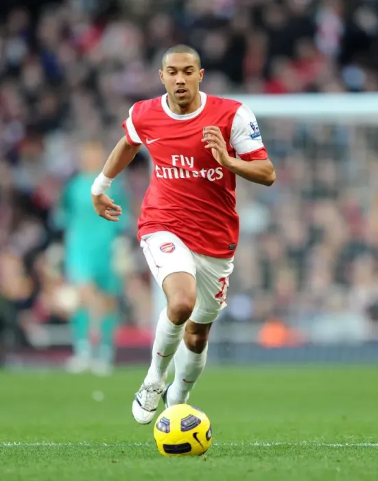 Framed Print : Gael Clichy (Arsenal). Arsenal 2: 0 Wolverhampton Wanderers. Barclays Premier League