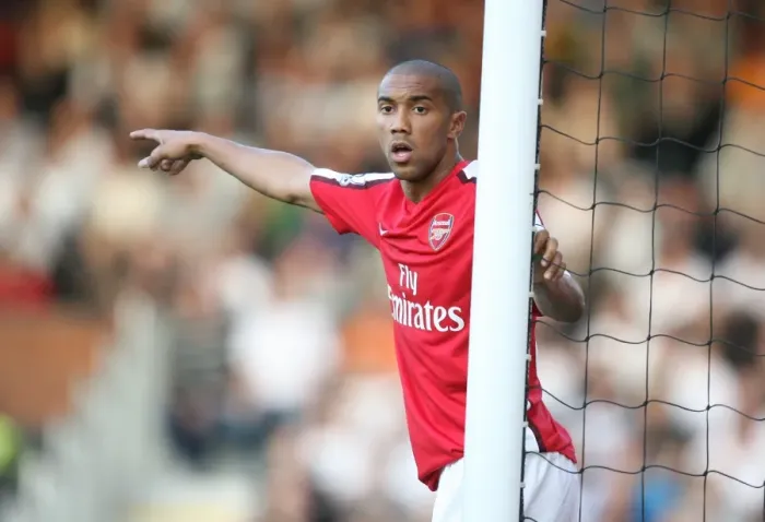 Framed Print : Gael Clichy: Victory for Arsenal at Fulham, Barclays Premier League (September 26, 2009)