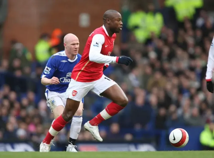 Framed Print : Gallas vs. Johnson: A Rivalry Ignites at Goodison Park - Everton 1:0 Arsenal, Premier League, 2007 Framed Print : Gallas vs. Johnson: A Rivalry Ignites at Goodison Park - Everton 1:0 Arsenal, Premier League, 2007