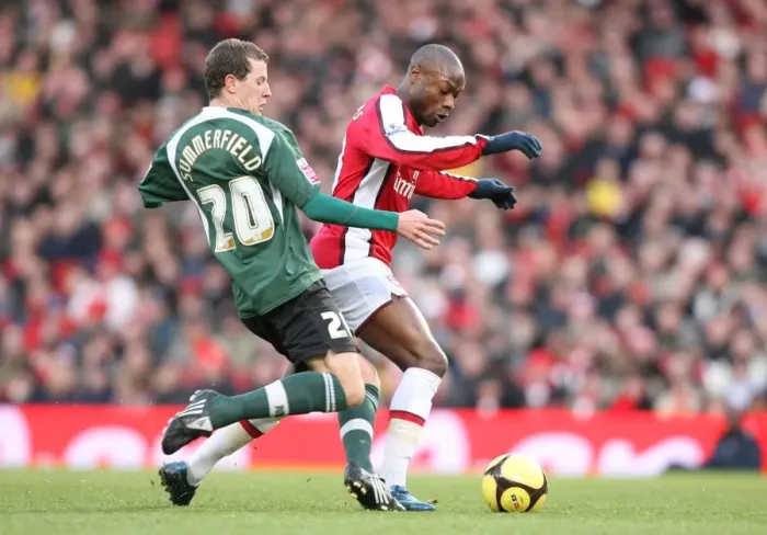 Framed Print : Gallas's Double: Arsenal's 3:1 FA Cup Victory Over Plymouth Argyle (2009)