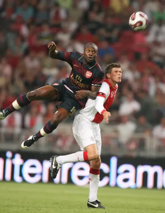 Framed Print : Gallas's Goal: Arsenal's Victory over Ajax and Huntelaar (4 / 8 / 07)