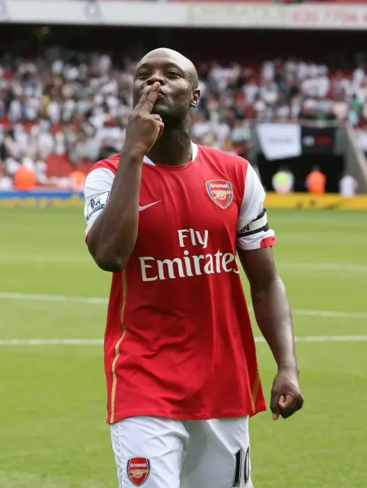 Framed Print : Gallas's Triumph: Arsenal 2-1 Fulham, 2007