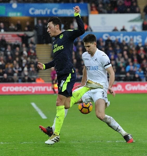 Game-Changing Backheel: Mesut Ozil Stuns Swansea City in Arsenal's Premier League Victory, January 2017