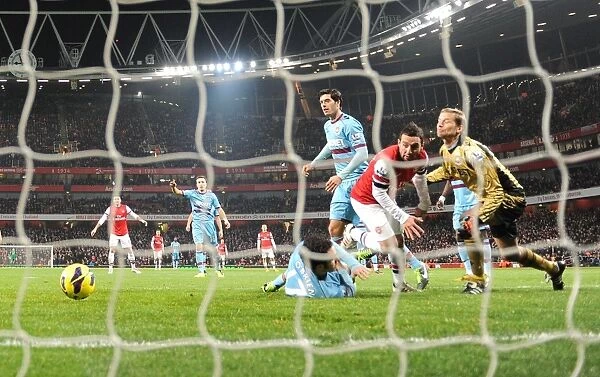Game-Changing Backheel: Santi Cazorla Scores the Stunner vs. West Ham United (2012-13)