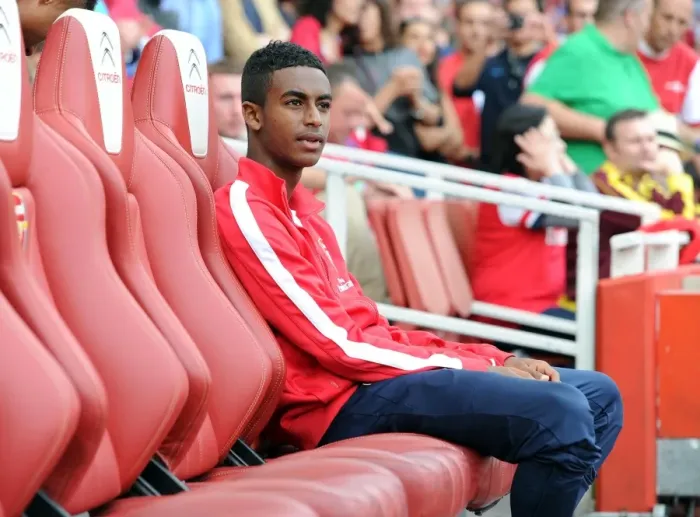 Framed Print : Gedion Zelalem on the Arsenal Bench: Arsenal vs. Tottenham Hotspur, Premier League 2013-14 Framed Print : Gedion Zelalem on the Arsenal Bench: Arsenal vs. Tottenham Hotspur, Premier League 2013-14