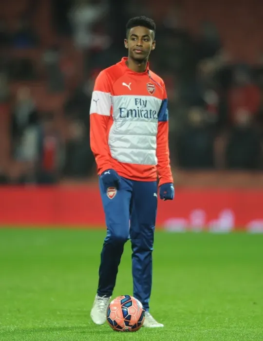 Framed Print : Gedion Zelalem Prepares for Arsenal's FA Cup Clash against Hull City Framed Print : Gedion Zelalem Prepares for Arsenal's FA Cup Clash against Hull City