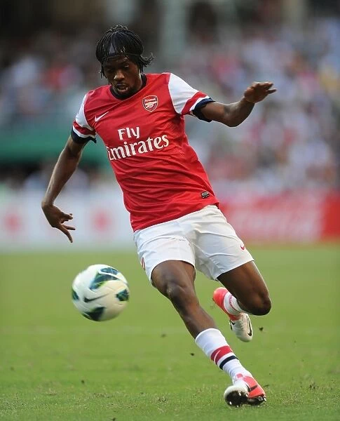 Gervinho in Action: Arsenal vs Kitchee FC, 2012