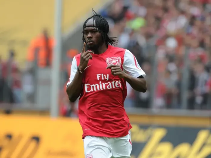 Framed Print : Gervinho Scores First Goal: Arsenal's Pre-Season Victory Over Cologne