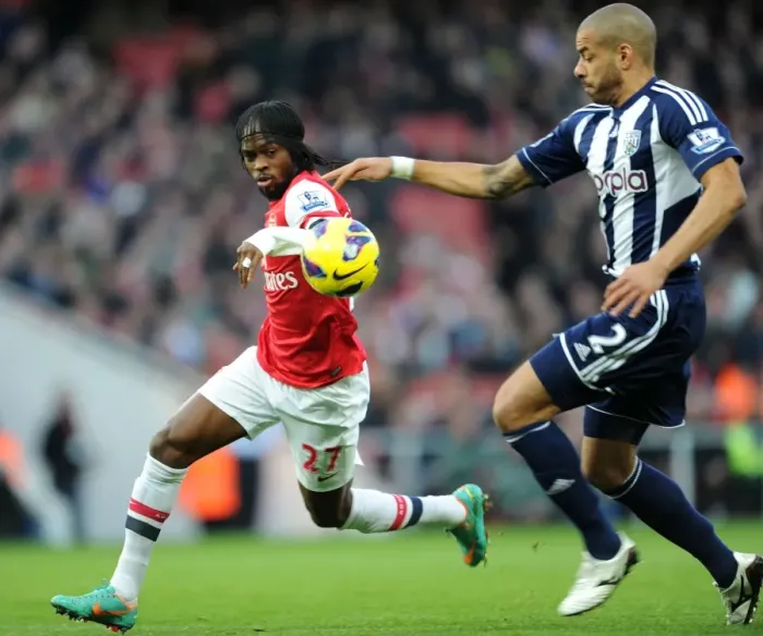 Framed Print : Gervinho vs. Steven Reid: Battle at Emirates Stadium - Arsenal v West Bromwich Albion, 2012-13 Premier League Framed Print : Gervinho vs. Steven Reid: Battle at Emirates Stadium - Arsenal v West Bromwich Albion, 2012-13 Premier League