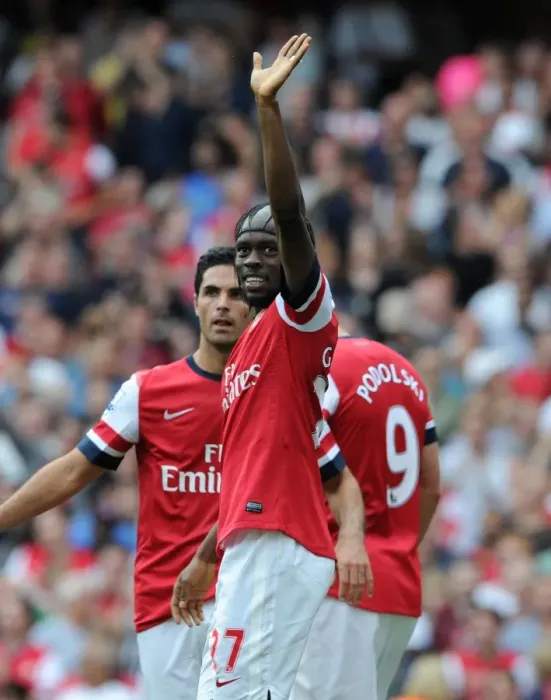 Framed Print : Gervinho's Brace: Thrilling 6-1 Arsenal Victory Over Southampton in the Premier League Framed Print : Gervinho's Brace: Thrilling 6-1 Arsenal Victory Over Southampton in the Premier League