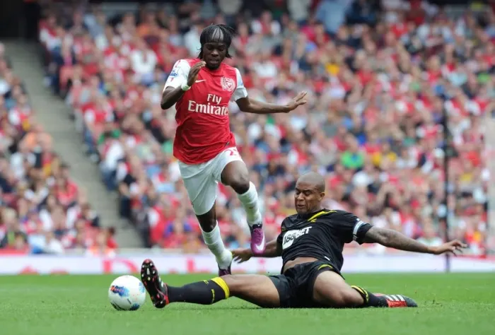 Framed Print : Gervinho's Brilliance: Arsenal Dominates Bolton 3-0 in Premier League Framed Print : Gervinho's Brilliance: Arsenal Dominates Bolton 3-0 in Premier League