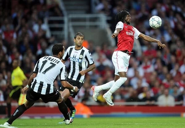 Gervinho's Goal: Arsenal Leads Udinese 1-0 in UEFA Champions League Qualifier
