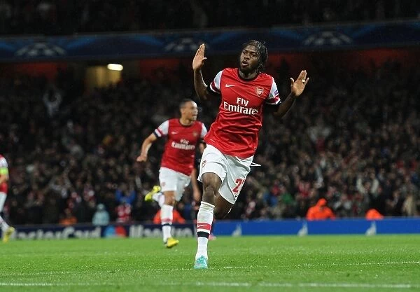 Gervinho's Goal: Arsenal vs. Olympiacos in the Champions League (2012)