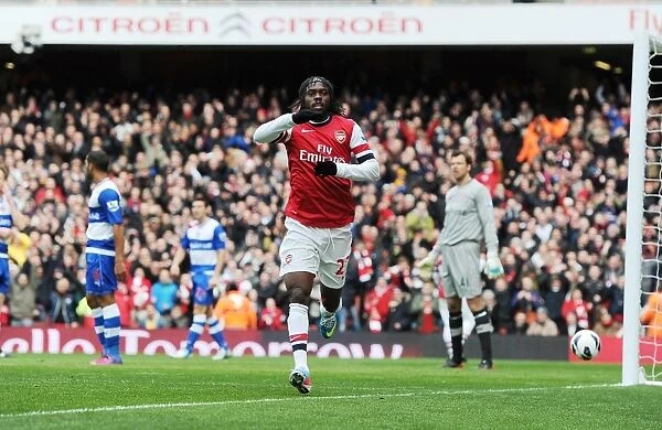 Gervinho's Thriller: The Game-Changing Goal that Energized Arsenal vs. Reading (2012-13)