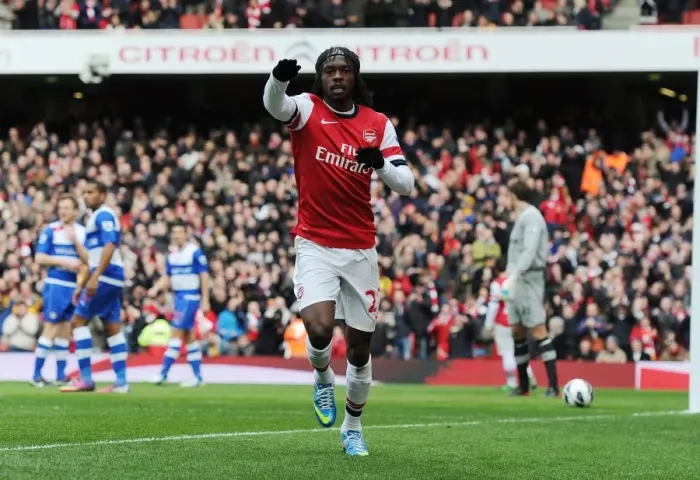 Framed Print : Gervinho's Thriller: The Game-Winning Goal for Arsenal vs. Reading, Premier League 2012-13