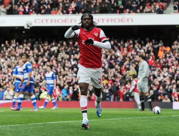 Framed Print : Gervinho's Thriller: The Game-Winning Goal for Arsenal vs. Reading, Premier League 2012-13