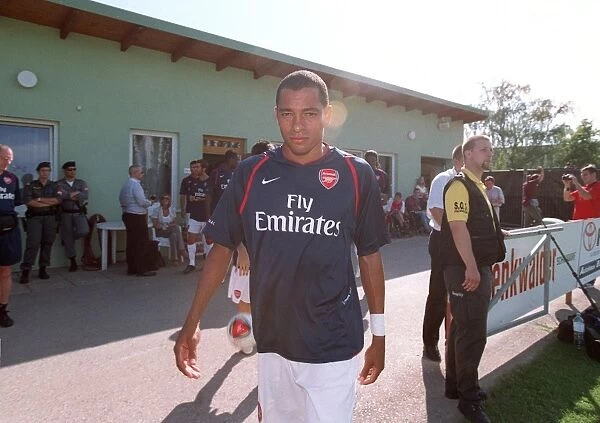 Gilberto in Action: Arsenal's Pre-Season Training, Schwadorf 2006