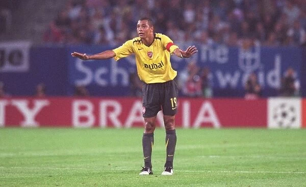 Gilberto (Arsenal). Hamburg 1:2 Arsenal, UEFA Champions League
