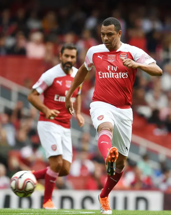 Framed Print : Gilberto's Glory: Arsenal Legends vs Real Madrid Legends at Emirates Stadium Framed Print : Gilberto's Glory: Arsenal Legends vs Real Madrid Legends at Emirates Stadium
