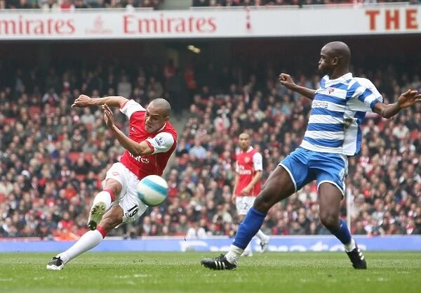 Gilberto's Stunner: Arsenal's 2nd Goal vs. Reading (2-0), Barclays Premier League, 2008