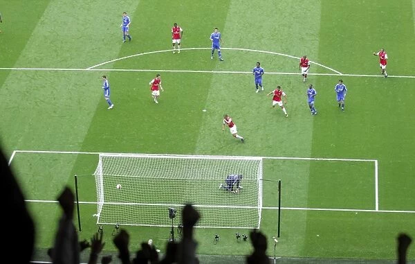Gilberto's Thrilling Goal: Arsenal vs. Chelsea, 1:1, FA Premiership, Emirates Stadium, 2007