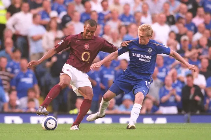 Framed Print : Gilberto's Triumph: Chelsea 1-0 Arsenal, FA Premier League, 2005 Framed Print : Gilberto's Triumph: Chelsea 1-0 Arsenal, FA Premier League, 2005