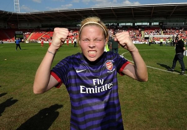 Gilly Flaherty's Emotional FA Women's Cup Victory with Arsenal Ladies