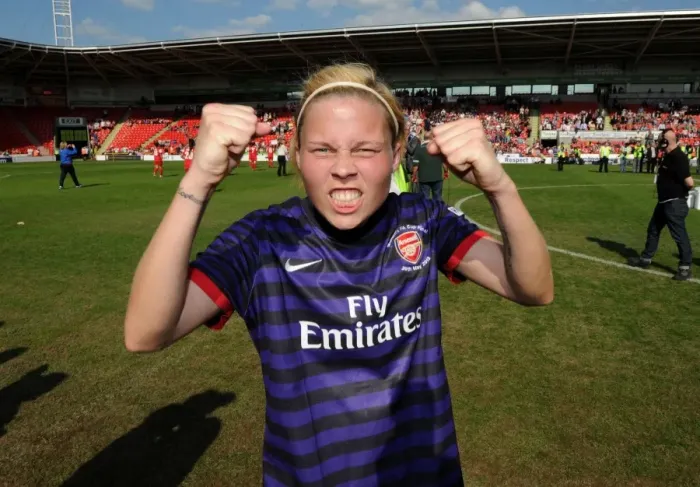 Framed Print : Gilly Flaherty's Emotional FA Women's Cup Victory with Arsenal Ladies Framed Print : Gilly Flaherty's Emotional FA Women's Cup Victory with Arsenal Ladies