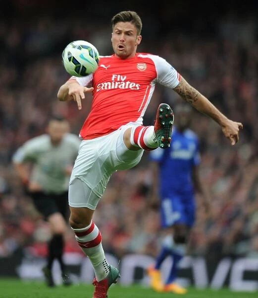 Giroud in Action: Arsenal vs. Chelsea, Premier League 2014 / 15