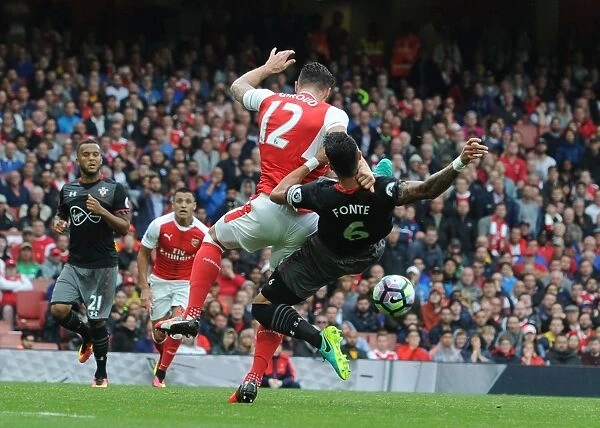 Giroud Penalty Drama: Arsenal vs Southampton, 2016-17 Premier League Clash